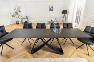 MASA SUFRAGERIE EXTENSIBILA, INFINITY 180/260CM, DIN CERAMICA/STICLA SI METAL, ARTIM GROUP SELECTION