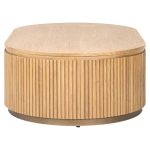 MASUTA DE CAFEA BELFORT, 212346, CONFECTIONATA DIN METAL, LEMN DE STEJAR, FURNIR SI METAL,STIL MODERN - Img 2