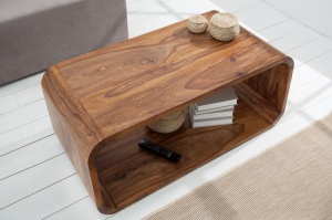 MASUTA DE CAFEA, CUBE, COD 38032, DIN LEMN MASIV, DESIGN MODERN - Img 2