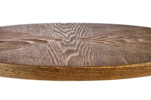 MASUTA DE CAFEA DELPHI, NUC/NEGRU, DIN MDF, FURNIR NATURAL SI METAL, STIL MODERN, HALMAR - Img 7
