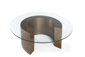 MASUTA DE CAFEA ELEGANTA, ARTIM 1869, DIN METAL SI STICLA SECURIZATA, ARTIM GROUP SELECTION - Img 3