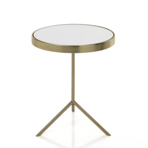 MASUTA DE CAFEA/NOPTIERA, TRIPOD 40CM, DIN METAL SI STICLA, ARTIM GROUP SELECTION