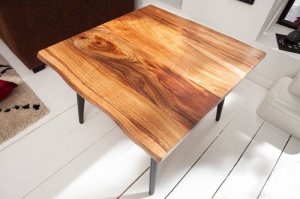 MASUTA DE CAFEA ORGANIC LIVING 60CM, COD 39660, LEMN MASIV SALCAM, ASPECT INDUSTRIAL - Img 4