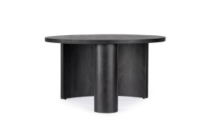 MASUTA DE CAFEA ORISSA 80 NEAGRA, CONFECTIONATA DIN LEMN DE MANGO, STIL MODERN - Img 5
