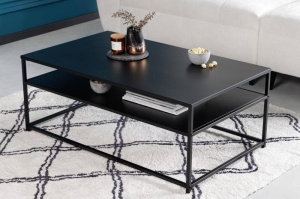 MASUTA DE CAFEA, STIL INDUSTRIAL, DURA STEEL 100CM, DIN METAL