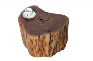MASUTA DE CAFEA/TABURET 30CM, BAUMSTAMM, COD 35899, STIL RUSTIC - Img 1