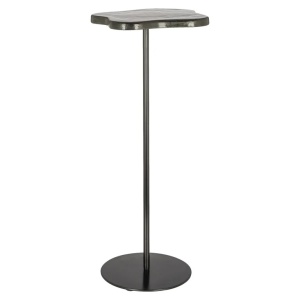 MASUTA DE CAFEA TILLERY BLACK 30Ø, 825262, CONFECTIONATA DIN FIER SI STICLA, STIL MODERN