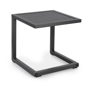 MASUTA DE GRADINA HILDE GRI, CONFECTIONATA DIN ALUMINIU, STIL MODERN
