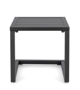 MASUTA DE GRADINA HILDE GRI, CONFECTIONATA DIN ALUMINIU, STIL MODERN - Img 3