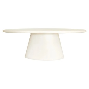 MASUTA DINING URBAN BLOOM 220, IDEALA PENTRU INTERIOR SAU EXTERIOR, 825502, CONFECTIONATA DIN ACRILIC, FIER, FIBRA SI BETON, RICHMOND INTERIORS