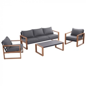 MOBILIER GRADINA RELAX, 4 PIESE, CANAPEA, MASA SI 2 FOTOLII, ARTIM GROUP COLLECTION