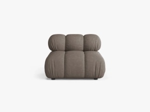 MODUL CANAPEA BELLIS, CAPPUCCINO, CU TAPITERIE DIN TEXTIL STRUCTURAT LIBERTY, MICADONI