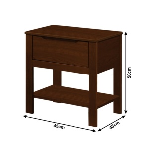 NOPTIERA DIN LEMN DE NUC BEROTO STIL MODERN TK - Img 3