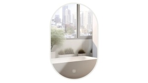OGLINDA BAIE REA EGJ, CU LED, 60x80CM, DIN STICLA, CALITATE SUPERIOARA