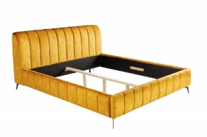 PAT AMSTERDAM 180X220CM, MATERIAL CATIFEA GALBEN MUSTAR, STIL MODERN, ARTIM GROUP SELECTION