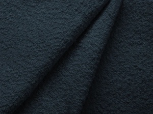 PAT TAPITAT LUPINE, 200X200, ALBASTRU, SOMIERA RABATABILA, CU TAPITERIE DIN TEXTIL BOUCLE BALOO, MICADONI - Img 5