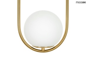PENDUL AURELIA 50 GOLD, CONFECTIONAT DIN METAL SI STICLA, STIL MODERN - Img 2
