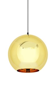 PENDUL BOLLA 30, AURIU, DIN STICLA METALIZATA, STIL MODERN, B2