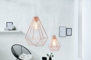 PENDUL CUPRU CAGE L 37713 STIL INDUSTRIAL - Img 2