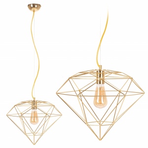 PENDUL DIAMOND APP562-1CP, 125x40 cm, AURIU DESCHIS, DIN METAL DE INALTA CALITATE, STIL MODERN, TU