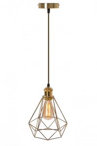 PENDUL DIAMOND LIGHT 392197, 20X120 cm, AURIU SI NEGRU, DIN METAL, STIL MODERN, TU - Img 4