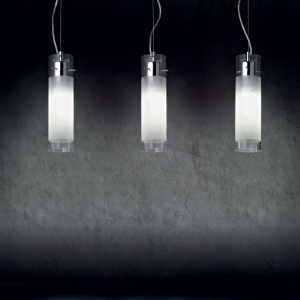 PENDUL FLAM SP1 SMALL, TRANSPARENT, DIN STICLA, STIL VINTAGE - Img 2