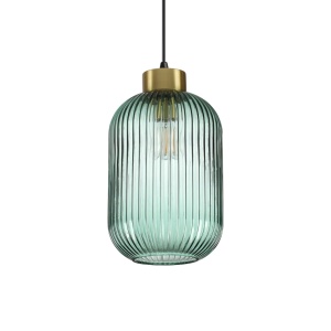 PENDUL MINT-3 SP1, VERDE, DIN STICLA, STIL MODERN