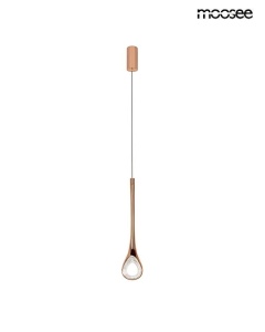 PENDUL MOOSEE VUELO, CUPRU, CONFECTIONAT DIN ALUMINIU SI ACRIL, DESIGN MODERN ELEGANT - Img 3