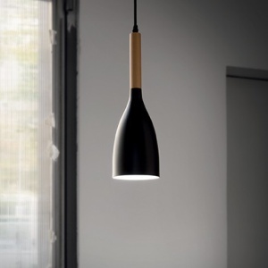 PENDUL NEGRU MANHATTAN SP1 STIL MODERN IDEAL LUX