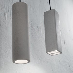 PENDUL OAK SP1 ROUND, CIMENT, DIN METAL, STIL MODERN - Img 2