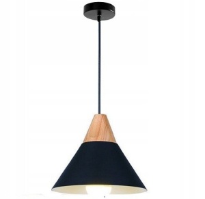 PENDUL SCANDI C GRAY, 23,5x124/100 cm, GRI, DIN METAL SI LEMN DE INALTA CALITATE, STIL MODERN, TU - Img 2