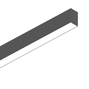 PLAFONIERA FLUO BI-EMISSION 1200 4000K BLACK IDEAL LUX