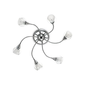 PLAFONIERA MODERNA TRANSPARENTA TENDER PL6