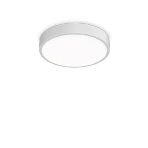 PLAFONIERA RAY PL D40, ALB, DIN ALUMINIU, STIL MODERN
