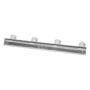 PLAFONIERA RUDY PL4 ROUND, ALB, DIN ALUMINIU, STIL MODERN - Img 4