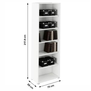 RAFT INALT RIOMA TIP 01, ALB, DIN DTD LAMINAT, STIL MODERN, TK - Img 2