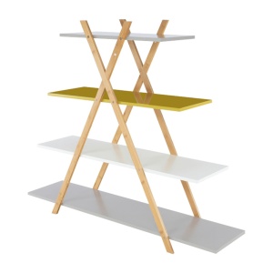 RAFT JENSEN BBP-44, BAMBUS/MULTICOLOR, DIN MDF SI BAMBUS, STIL MODERN, TK - Img 4