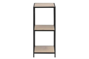 RAFT/ORGANIZATOR DIN MDF, FURNIR SI METAL, SEAFORD 35X83, STIL INDUSTRIAL, B2
