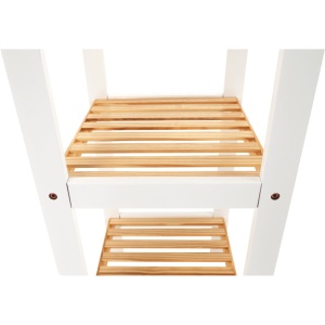 RAFT POLIVALENT TRIGO TYPE 2, ALB/NATURAL, DIN MDF SI LEMN MASIV, STIL MODERN, TK - Img 4