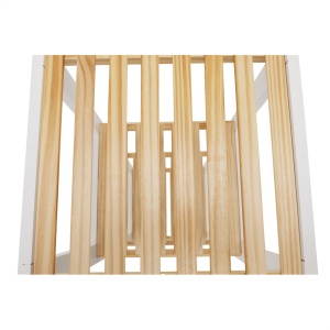 RAFT POLIVALENT TRIGO TYPE 2, ALB/NATURAL, DIN MDF SI LEMN MASIV, STIL MODERN, TK - Img 6