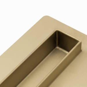 RIGOLA DUS, REA NEO PURE MIRROR SLIM, 90 CM, GOLD CHAMPAGNE, DESIGN MODERN, CALITATE SUPERIOARA, REA - Img 4