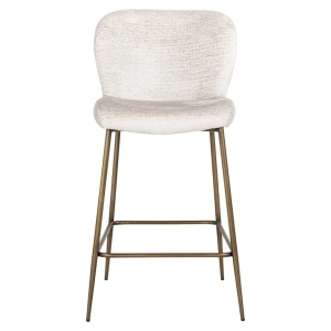 SCAUN BAR, DARBY, CREM, METAL, STOFA, SPUMA, RICHMOND INTERIORS