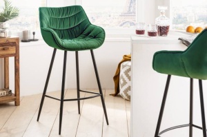 SCAUN BAR, DUTCH, COD 41834, DIN METAL SI CATIFEA, DESIGN MODERN