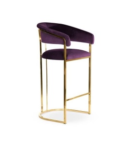 SCAUN DE BAR MARCILLE 2 70, MOV/AURIU, STIL MODERN