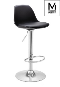 SCAUN DE BAR NEGRU HOKER ALT STIL MODERN B2 - Img 1
