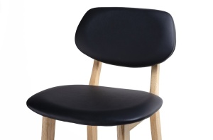 SCAUN DE BAR NEGRU HOKER DEKER STIL MODERN B2 - Img 3