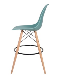SCAUN DE BAR TURCOAZ PASTEL HOKER DSW WOOD STIL MODERN B2