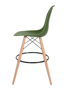 SCAUN DE BAR VERDE HOKER DSW WOOD STIL MODERN B2