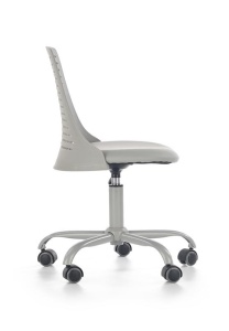 SCAUN DE BIROU PENTRU COPII PURE GRI STIL MODERN HALMAR - Img 6