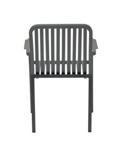 SCAUN DE TERASA PUREZZA 21, REALIZAT DIN ALUMINIU, CULOARE ANTRACIT, PENTRU UZ COMERCIAL, ARTIM GROUP SELECTION - Img 3
